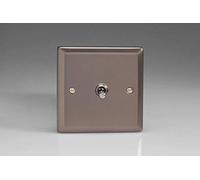 Varilight - Intermediate Classic Toggle Switch Pewter - XRT7