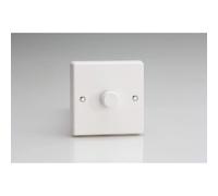 Varilight KQP401W Leading Edge Dimmer Switch White PVC 400W 1-Gang Varilight White