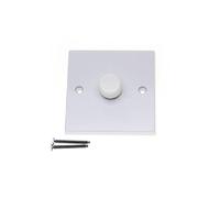 Varilight LED Dimmer Switch | JQP401W | V Pro Series 1-Gang 2-Way Push-On/Off in White Varilight White