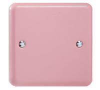 XYSB.RP Varilight 1 Gang (Single), Blank Plate, Classic Lily Rose Pink