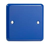 Varilight Single Blank Plate Reflex Blue