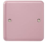 Varilight Single Blank Plate Rose Pink
