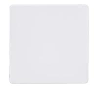 Varilight Single Blank Plate - Screwless Primed, XDYSBS.PD