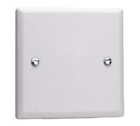 Varilight Single Blank Plate - Urban Chalk White, Xysb.cw