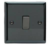 Varilight - 1G 1 or 2W 10A Switch Iridium Black - Xi1D