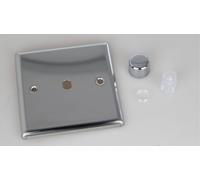 Varilight WC1 Matrix Faceplate Kit, Classic Mirror Chrome, 1-Gang