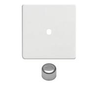 Varilight WDQ1S Matrix Faceplate Kit, Screwless Premium White, 1-Gang