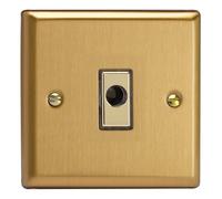 Varilight XBFOD Flex Outlet, Classic Brushed Brass