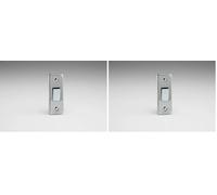 Varilight xca1d, Metal, Mirror Chrome, 87x32x25mm (Pack of 2)