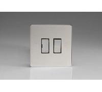 Varilight XDC6DS Switched Fuse Spur Polished Chrome No Insert