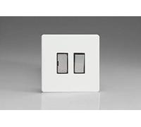 Varilight XDQ6DS Switched Fuse Spur Premium White No Insert