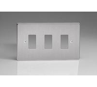 Varilight XDSPG3-P Power Grid 3 Grid Space Brushed Steel