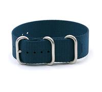 Vario Military Dive Ballistic Nylon Navy Blue Premium Replacement Watch Band (22mm)