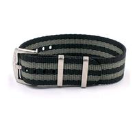 Vario Seat Belt Weaved Nylon Premium Replacement Watch Band | Choice of Colour and Width (20mm 22mm 24mm)