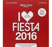 VARIOS INTERPRETES - I LOVE FIESTA 2016 - cd - G3z