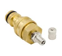 VARIOSAN Brass Drainage Valve - Gardena System Compatible - Gold - 12mm - 1 Pack