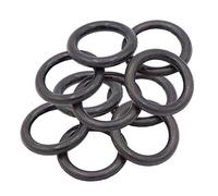VARIOSAN EPDM O-rings, 1/2 inch, Black, 10 pcs for Plug-in Systems, e.g. Gardena