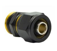 Varioterm Pex 16mm X 1/2" Inch Bsp Black Finished Heater Connector Decorative Radiator