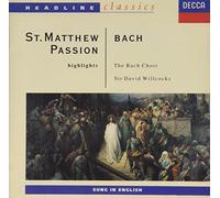 Various - 0028943614726 St Matthew Passion (Bach Choir/Thames Co/Willcocks)