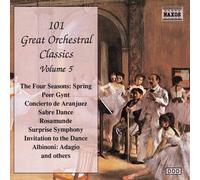 Various 101 Great Orchestral Classics - Volume 5 (CD) Album (US IMPORT)