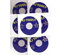 Various - 12 Disk Karaoke CDG KJ TOOLS Set 243 Songs Great Variety Pack by Elvis, Lonestar, Beatles, Cher, Doobie Brothers, Steppenwolf [0100] by Various (2004-01-01)