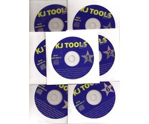 Various - 12 Disk Karaoke CDG KJ TOOLS Set 243 Songs Great Variety Pack by Elvis, Lonestar, Beatles, Cher, Doobie Brothers, Steppenwolf [0100] by Various (2004-01-01)