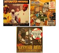 various - {4 CD PACK} Detonator Records vol. 1 / N.E.W.S. / Best of Beyond Real Recordings (too short, layzie bone, kool ace, ugk, paper view, lil' jon, keith murray, c-rayz walz, akrobatik, chan, Jigmastas, Shadowman, Sadat X, Dynas, Shadowman, Hazadous, Akil, Old World Disorder, & many more...) (UK Import)