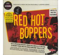 Various-50s/Rock & Roll/Rockabilly Red Hot Boppers - Red Vinyl - Sealed UK 10" vinyl single record SUNSCLP1295 Charly Records 2017