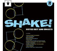 Various-60s & 70s Shake! Sixties Brit Mod Nuggets - Sealed UK 2-LP Double vinyl album record CRJAMLP018D Cherry Red 2023