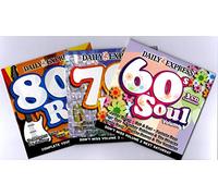 Various - 60s Soul 70s Disco 80s Rock 3 CD Set - Rare Promotional Issues By The Daily Express