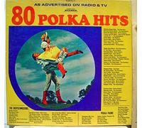 VARIOUS 80 POLKA HITS vinyl record