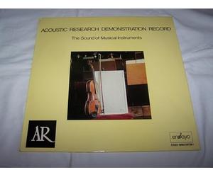 Various - Acoustic Research Demonstration Record. Vol.1: The Sound Of Musical Instruments