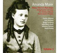 Various - Amanda Maier: Piano Trio in E flat major, String Quartet in A major, St. Nicholas-Schwank, Klavierstuck & Preludes