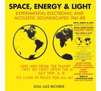 Various-Ambient & Electronica Space, Energy & Light: Experimental Electronic And Acoustic Soundscapes 1961-88 - Yellow Vinyl UK