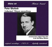 Peter Warlock - Collected 78RPM Recordings 1925-1951 [New CD]