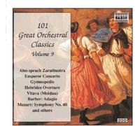 Various Artists 101 Great Orchestral Classics, Vol. 9 (CD) (US IMPORT)