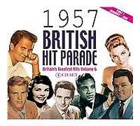 Various Artists : 1957 British Hit Parade Part 1 - Volume 6 CD 4 discs (2011)