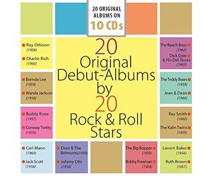 Various Artists - 20 Original Debut-Albums By 20 Rock'n'Roll Stars