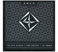 various artists - 4MEN - The Artist (4th Album) Black Color Box Covere