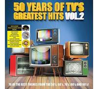 Various Artists - 50YEARS OFTV's GREATEST HITS VOL. 2 - 2 LP VINYL YELLOW/GREEN/