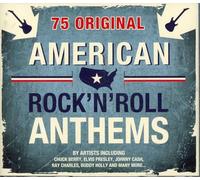 Various Artists - 75 Original American Rock 'n' Roll Anthems - By Artists Including Chuck Berry, Elvis Presley, Johnny Cash, Ray Charles, Buddy Holly and More