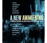 VARIOUS ARTISTS - A NEW AWAKENING - ADVENTURES IN BRITISH JAZZ 1966-1971 - 3CD CLAMSHELL BOX