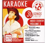 Various Artists - All Star Karaoke: Mixed Country Volume 3