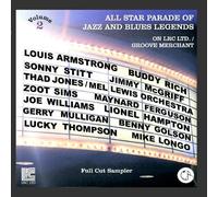 Various Artists - All Star Parade of Jazz and Blues Legends on LRC Ltd. / Groove Merchant - Full Cut Sampler, Vol. 2
