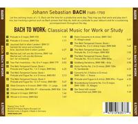 VARIOUS ARTISTS - BACH TO WORK NEW CD