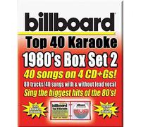 Various Artists BILBOARD TOP 40 KARAOKE 1980'S BOXSET 2 (CD) (US IMPORT)