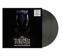 Various Artists - Black Panther Wakanda Forever - Exclusive Limited Edition Black Ice Colored Vinyl 2LP