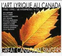 Various Artists - Canadian Great Singers 1950-90