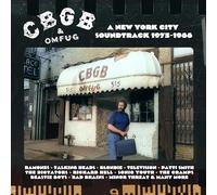VARIOUS ARTISTS - CBGB: A NEW YORK CITY SOUNDTRACK - 1975-1986 4CD CLAMSHELL BOX