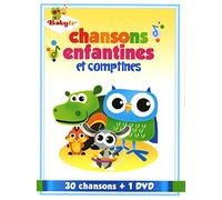 Various Artists - Chansons Enfantines et Comptines // 30 Chansons / 2 Cd/Dvd Combo